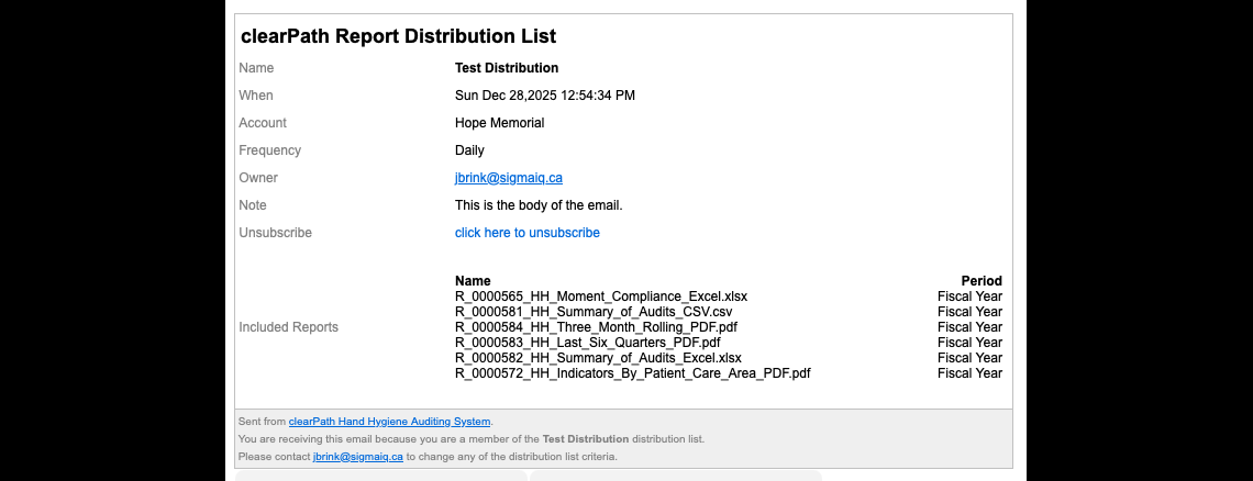 Report download portal — identity-confirmation landing page